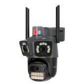 CAMARA PT 9.0MP TRIPLE LENTE VISION 360º KOLKE KUC-763